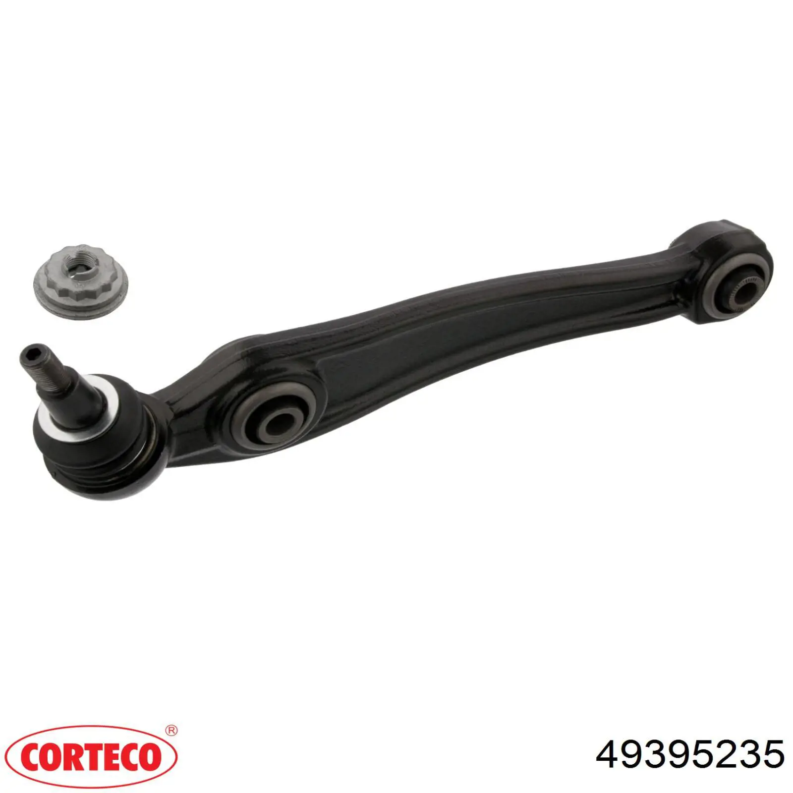 Левый рычаг передней нижней подвески Corteco 49395235 цена, от 77.34 USD