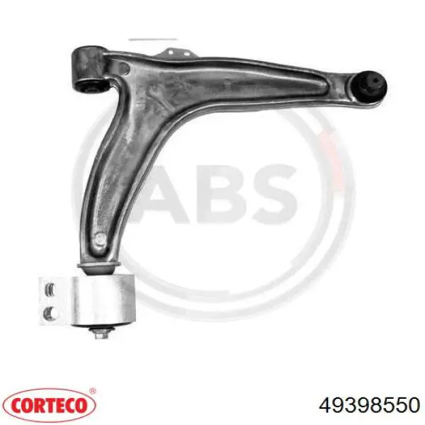 Правый рычаг передней нижней подвески Corteco 49398550 цена, от 114.37 USD