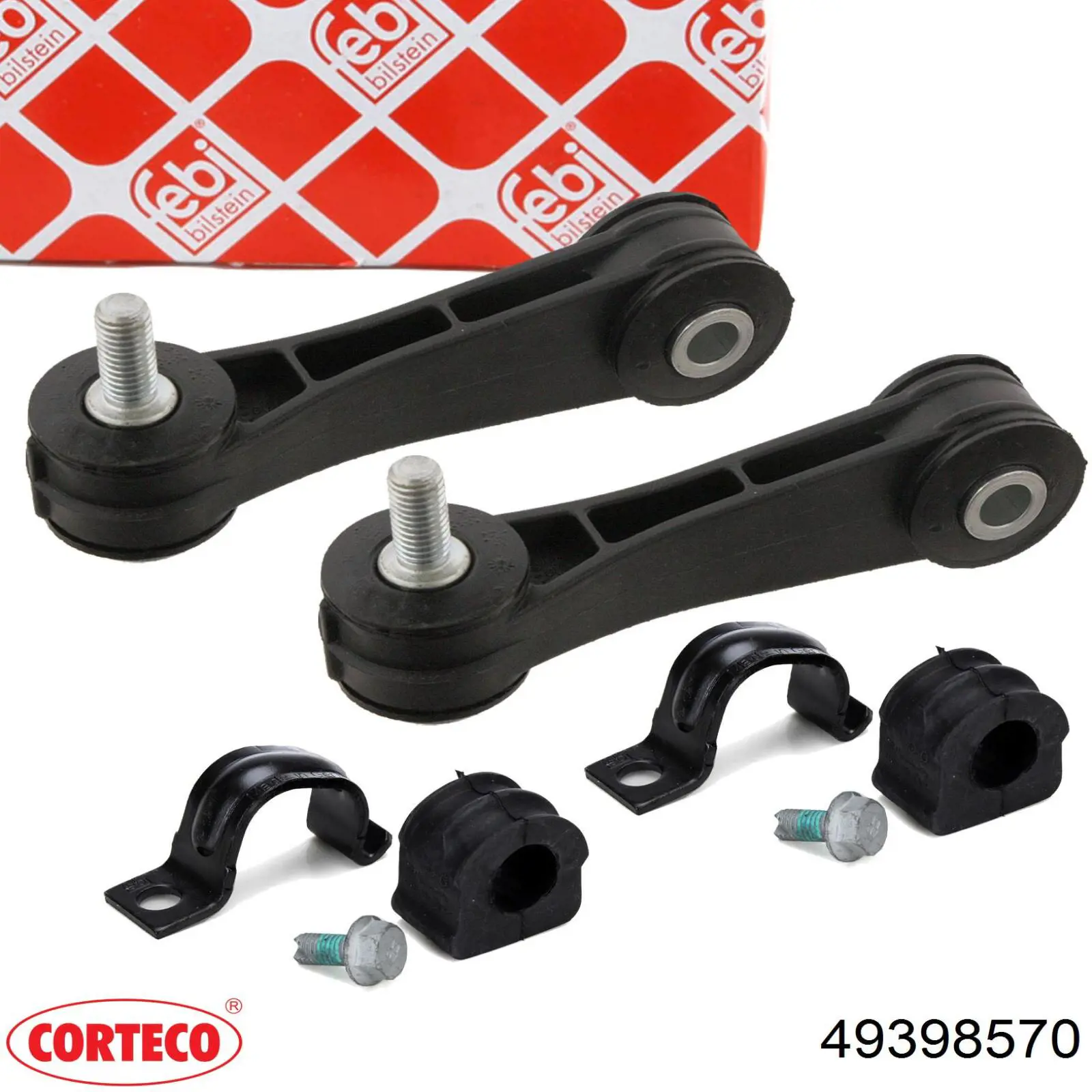 49398570 Corteco Стойка переднего стабилизатора