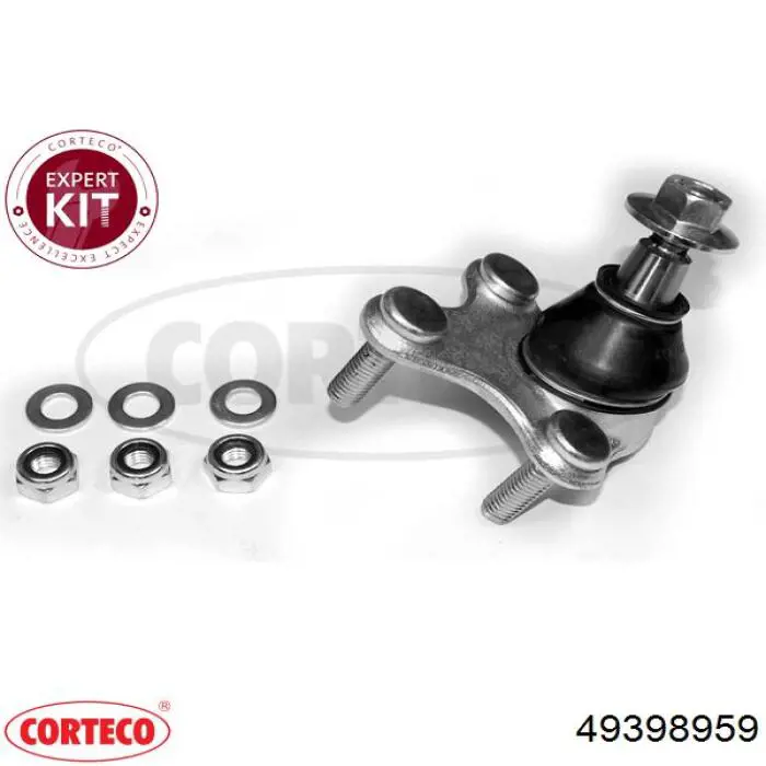 49398959 Corteco Левая нижняя шаровая опора