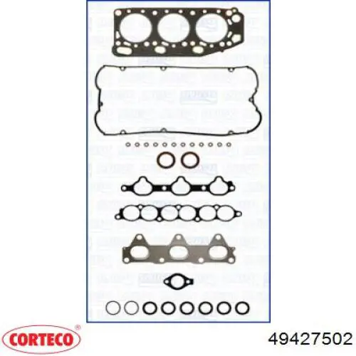 Soporte motor izquierdo 49427502 Corteco