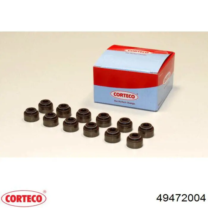 49472004 Corteco сальник клапана (маслосъёмный выпускного, комплект)