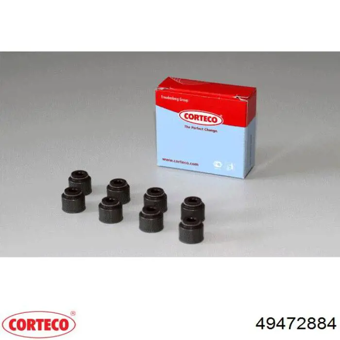 49472884 Corteco сальник клапана (маслосъемный, впуск/выпуск)