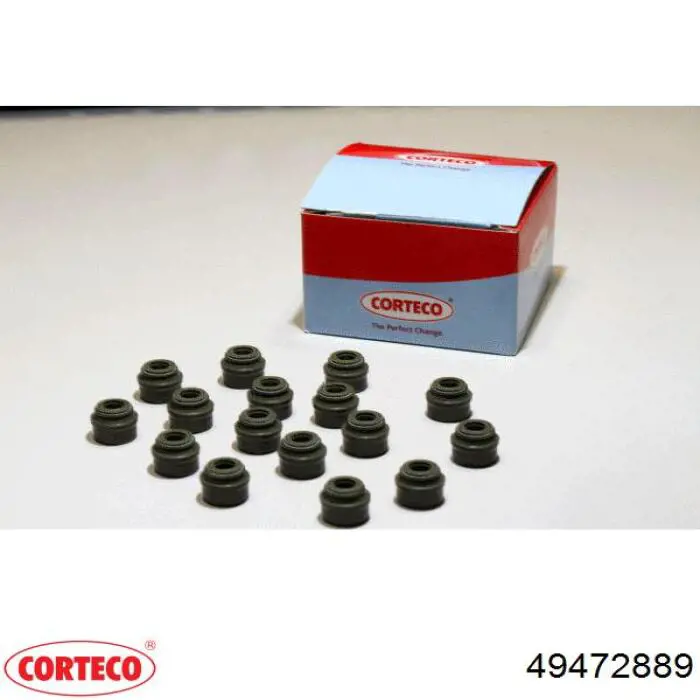 49472889 Corteco сальник клапана (маслосъемный, впуск/выпуск)
