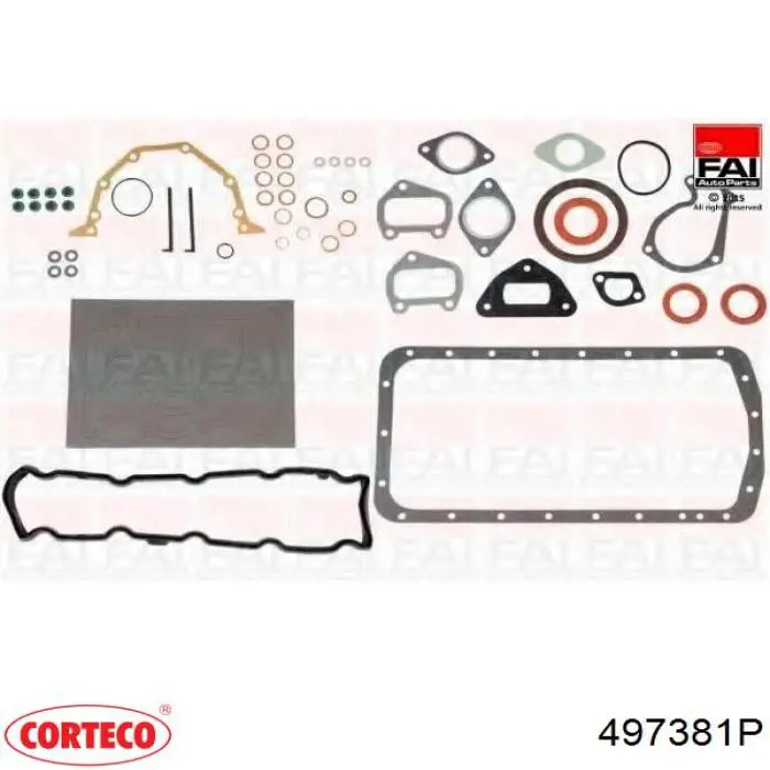 497381P Corteco kit de vedantes de motor completo