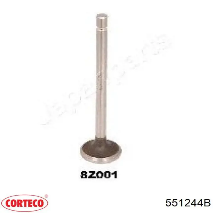 Выпускной клапан двигателя Corteco 551244B цена, от 6.42 USD