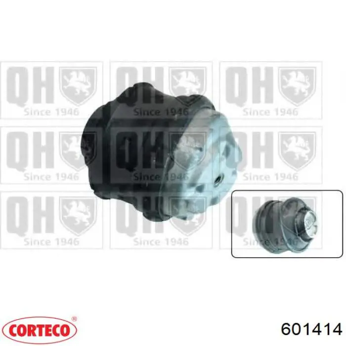 Купить 601414 Corteco Левая подушка двигателя