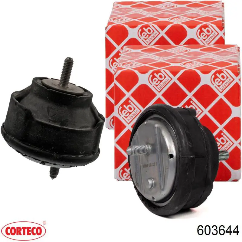 Левая опора двигателя Corteco 603644