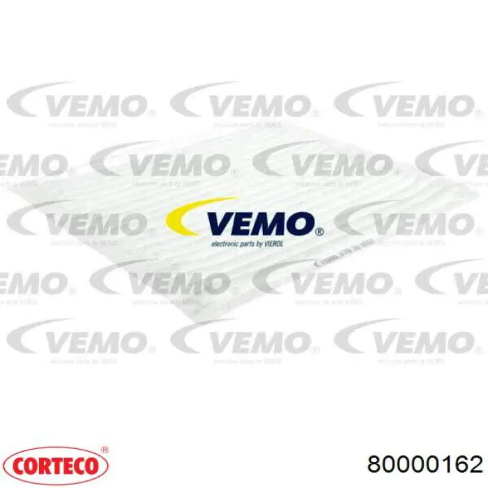 Фильтр воздушный отопителя Corteco 80000162 цена, от 4.04 USD
