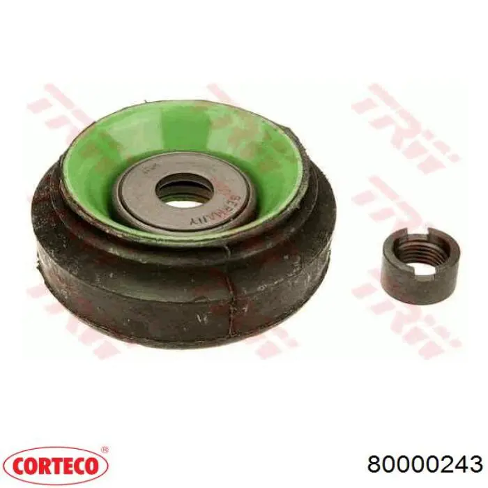Опора стойки амортизатора переднего Corteco 80000243 цена, от 6.49 USD