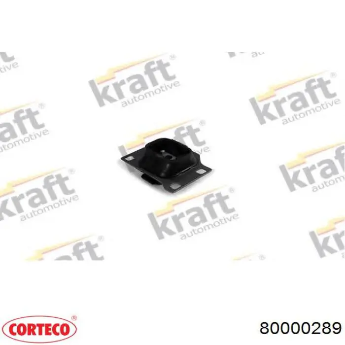 Подушка (опора) двигателя, левая верхняя Corteco 80000289