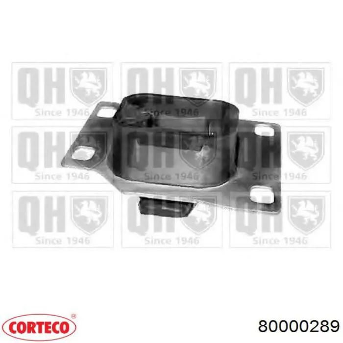 Подушка (опора) двигателя левая верхняя Corteco 80000289 цена, от 23.83 USD