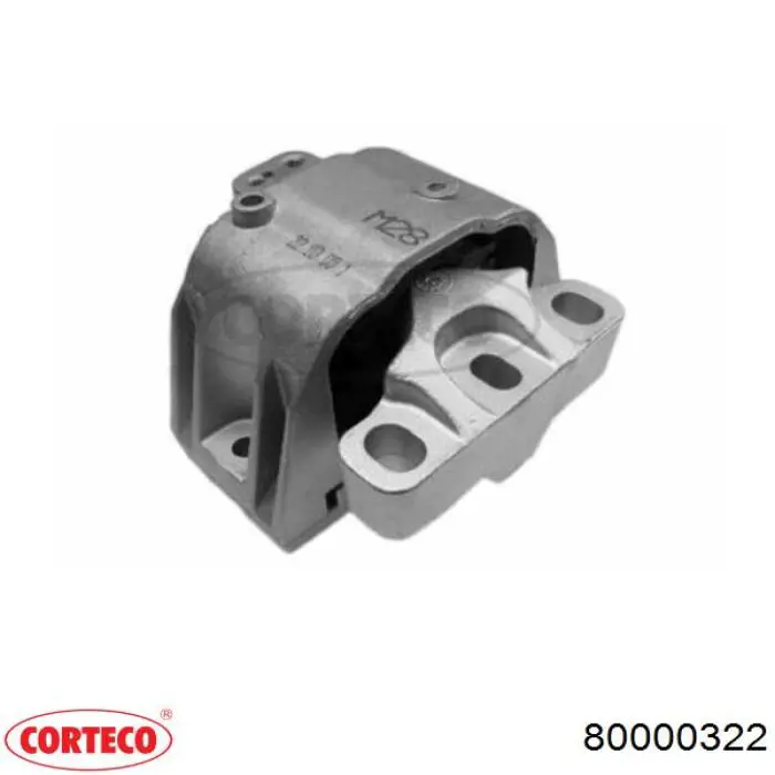 Купить 80000322 Corteco Правая опора двигателя