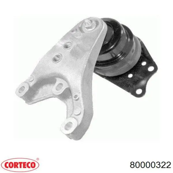 80000322 Corteco Правая подушка двигателя