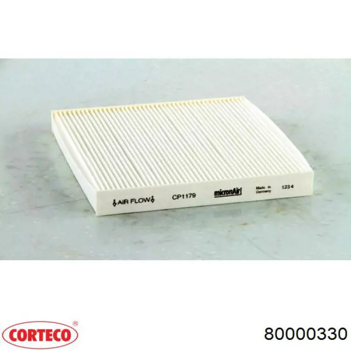 80000330 Corteco фильтр салона