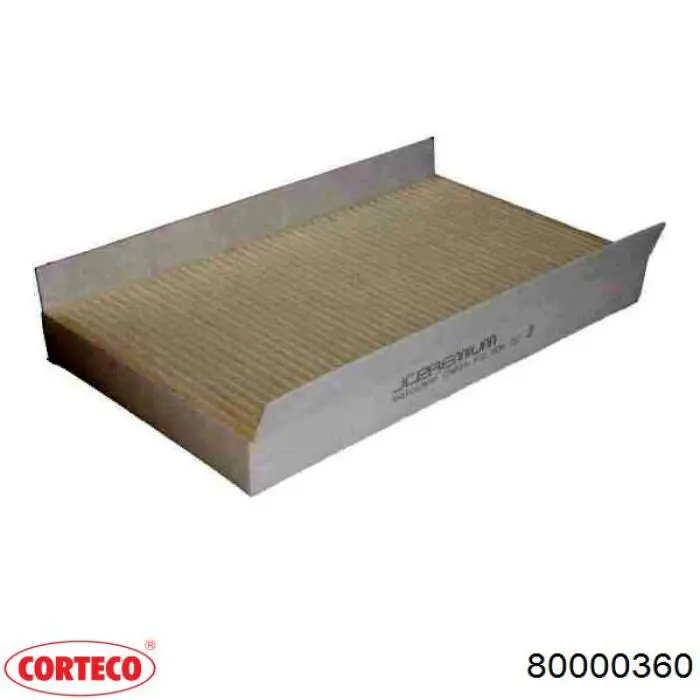 80000360 Corteco Внутрисалонный фильтр