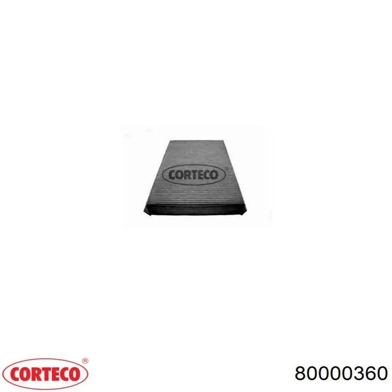 Фильтр салона 80000360 Corteco
