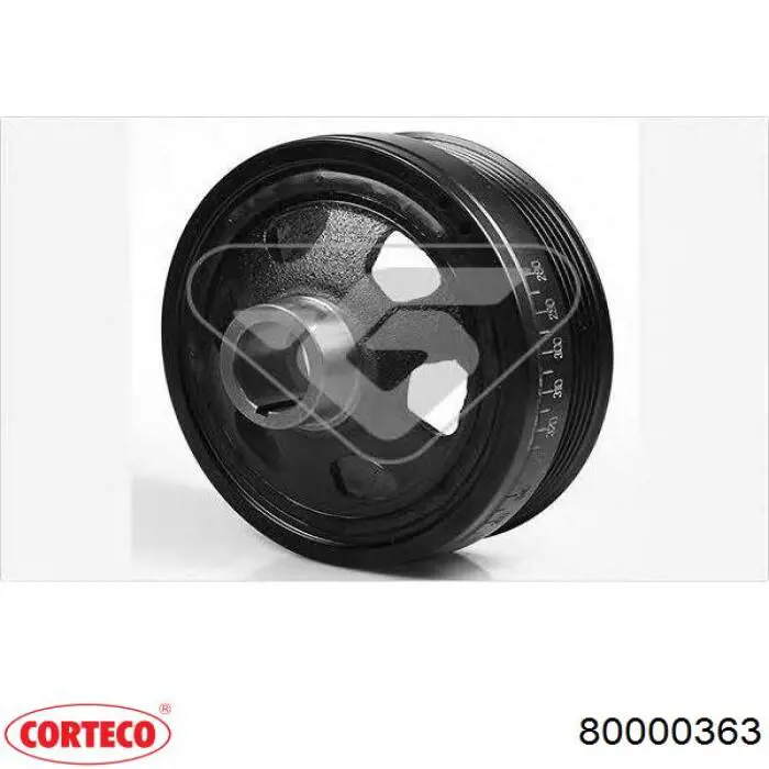 Демпфер коленвала Corteco 80000363