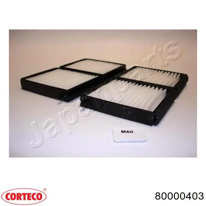 80000403 Corteco Внутрисалонный фильтр