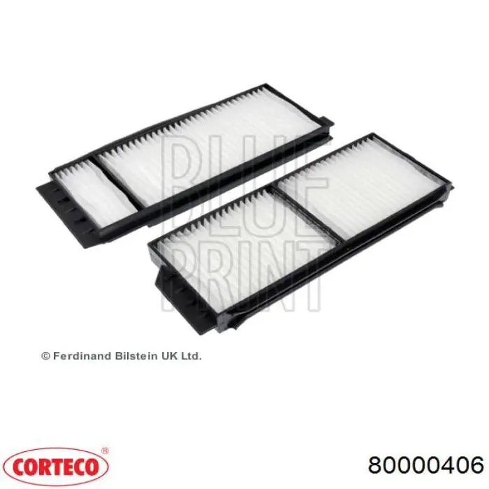 Фильтр воздушный отопителя Corteco 80000406 цена, от 10.00 USD