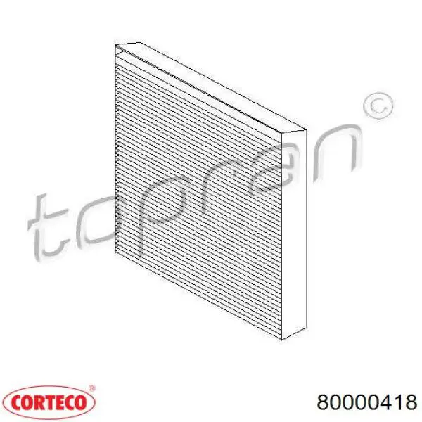 Фильтр воздушный отопителя Corteco 80000418 цена, от 8.80 USD