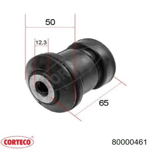 Сайлентблок передней подвески Corteco 80000461 цена, от 7.05 USD