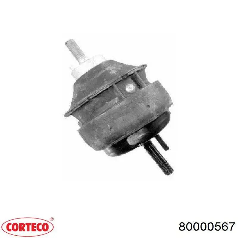 Гидроопора двигателя левая Corteco 80000567 цена, от 37.50 USD