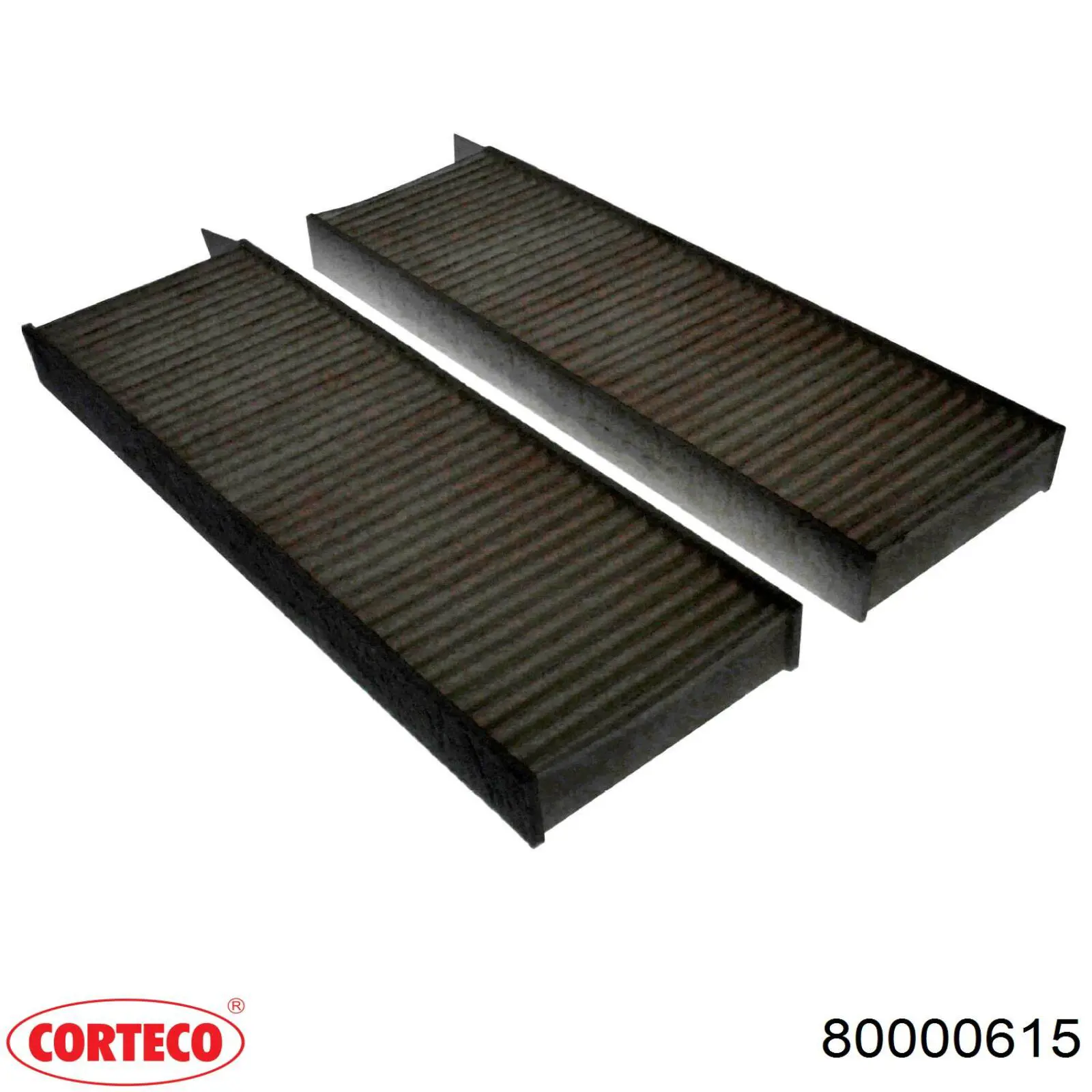 Купить 80000615 Corteco Фильтр салона угольный