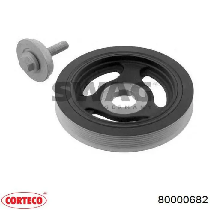 Демпфер коленвала Corteco 80000682