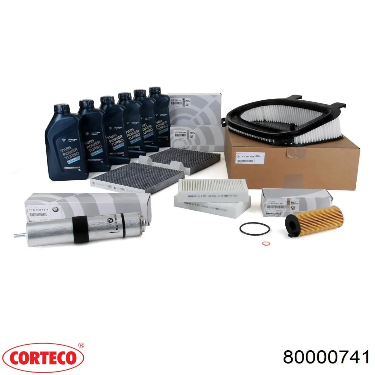 Воздушный фильтр салона Corteco 80000741