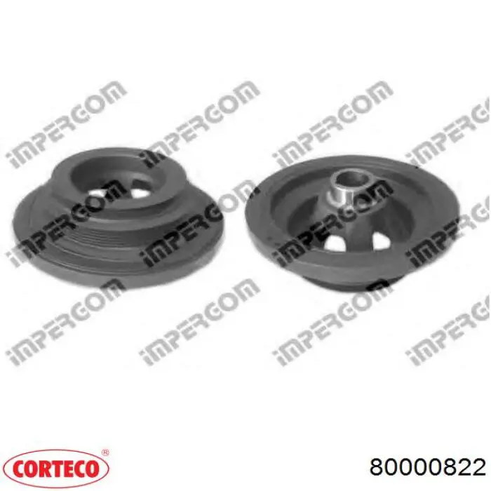 Шкив коленвала (демпфер) Corteco 80000822 цена, от 121.90 USD