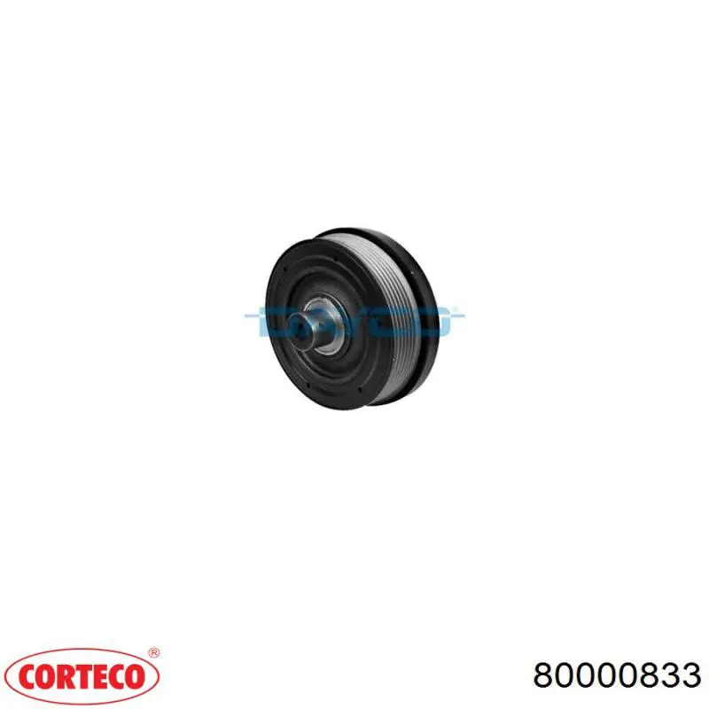 Купить 80000833 Corteco Шкив-демпфер коленвала