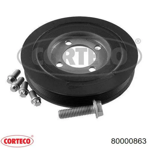 Шкив коленвала (демпфер) Corteco 80000863 цена, от 109.87 USD