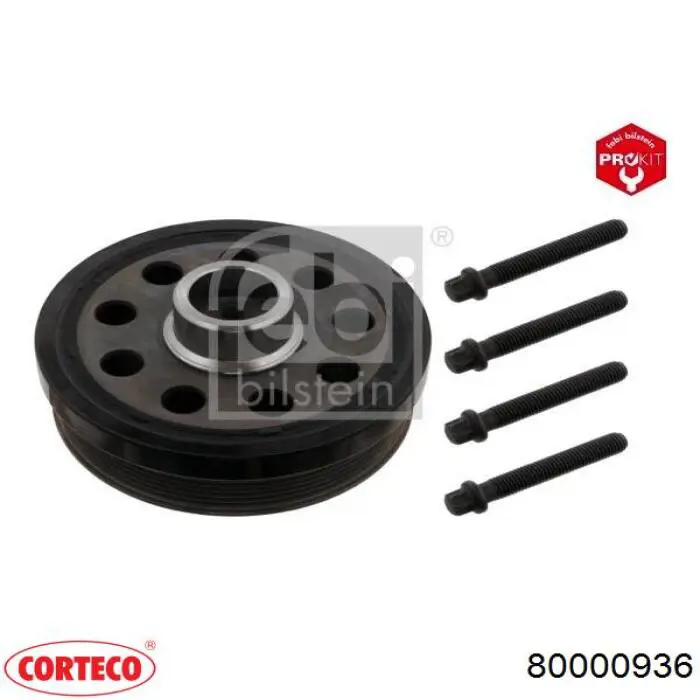 Шкив коленвала (демпфер) Corteco 80000936 цена, от 170.17 USD
