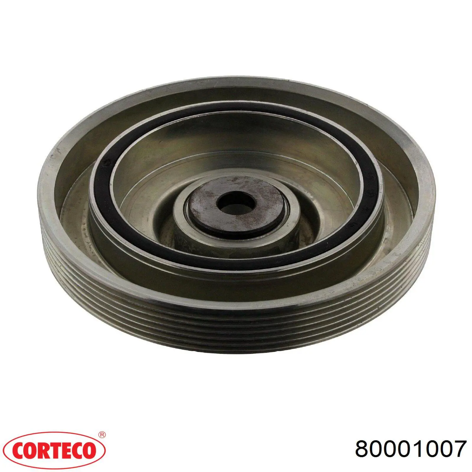 Купить 80001007 Corteco Шкив-демпфер коленвала
