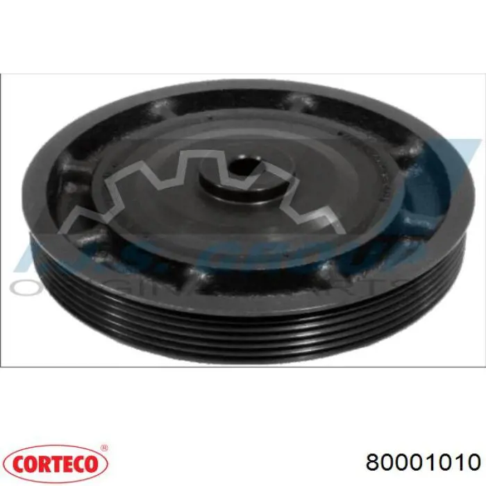 Шкив коленвала 80001010 Corteco