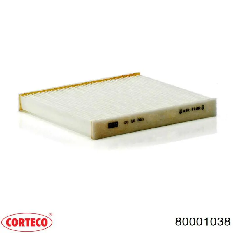 Купить 80001038 Corteco Фильтр салона угольный