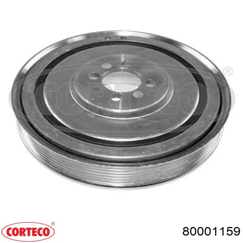 Шкив коленвала 80001159 Corteco