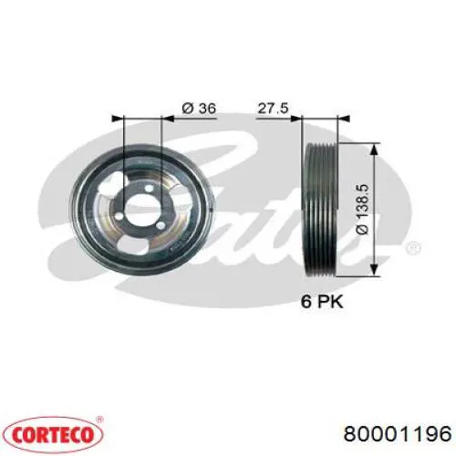 80001196 Corteco
