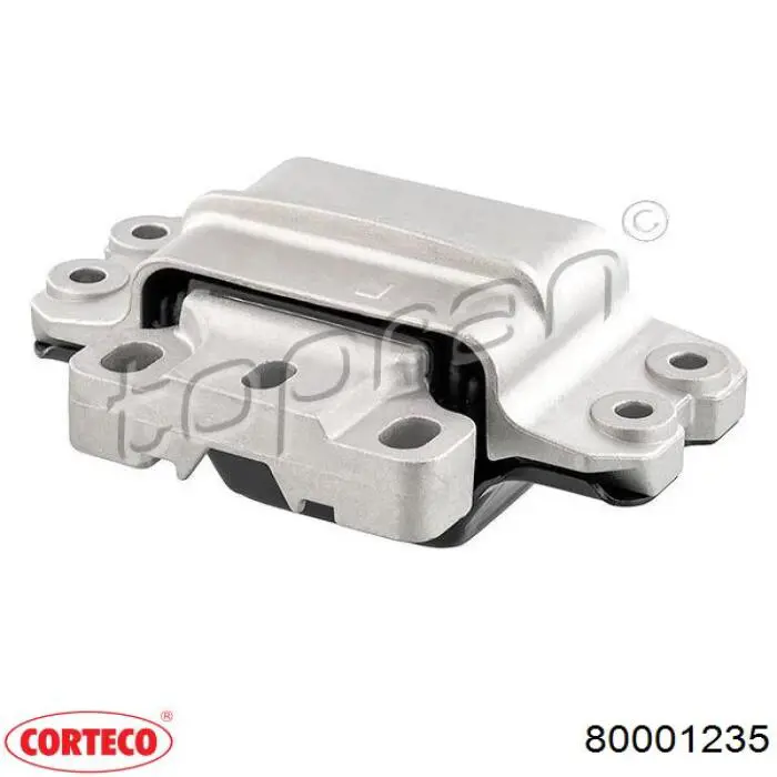 Soporte motor izquierdo 80001235 Corteco