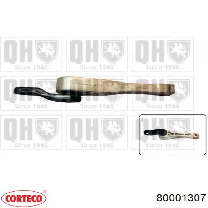 Задняя опора двигателя Corteco 80001307 цена, от 16.91 USD