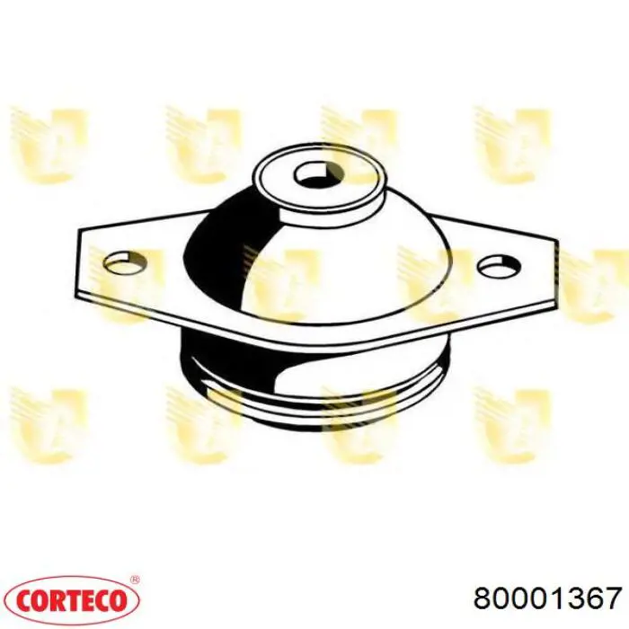 Правая подушка двигателя 80001367 Corteco