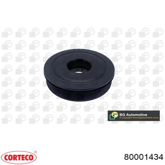 Купить 80001434 Corteco Шкив-демпфер коленвала