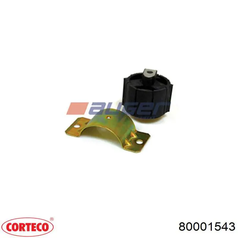80001543 Corteco подушка трансмиссии (опора коробки передач)
