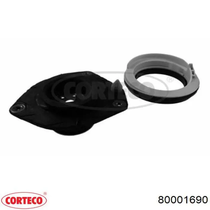 Опора амортизатора переднего CORTECO 80001690