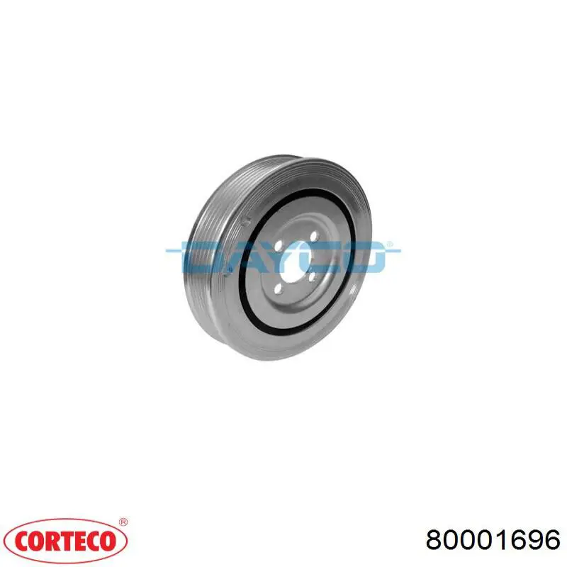 Демпфер коленвала Corteco 80001696