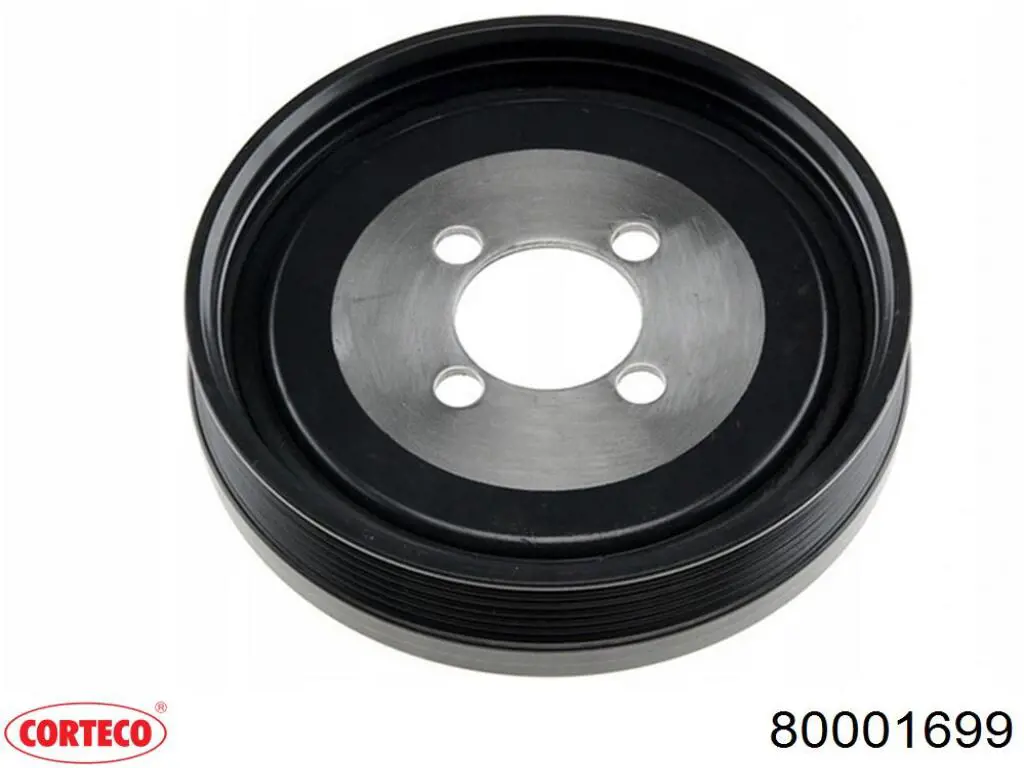 Шкив коленвала 80001699 Corteco