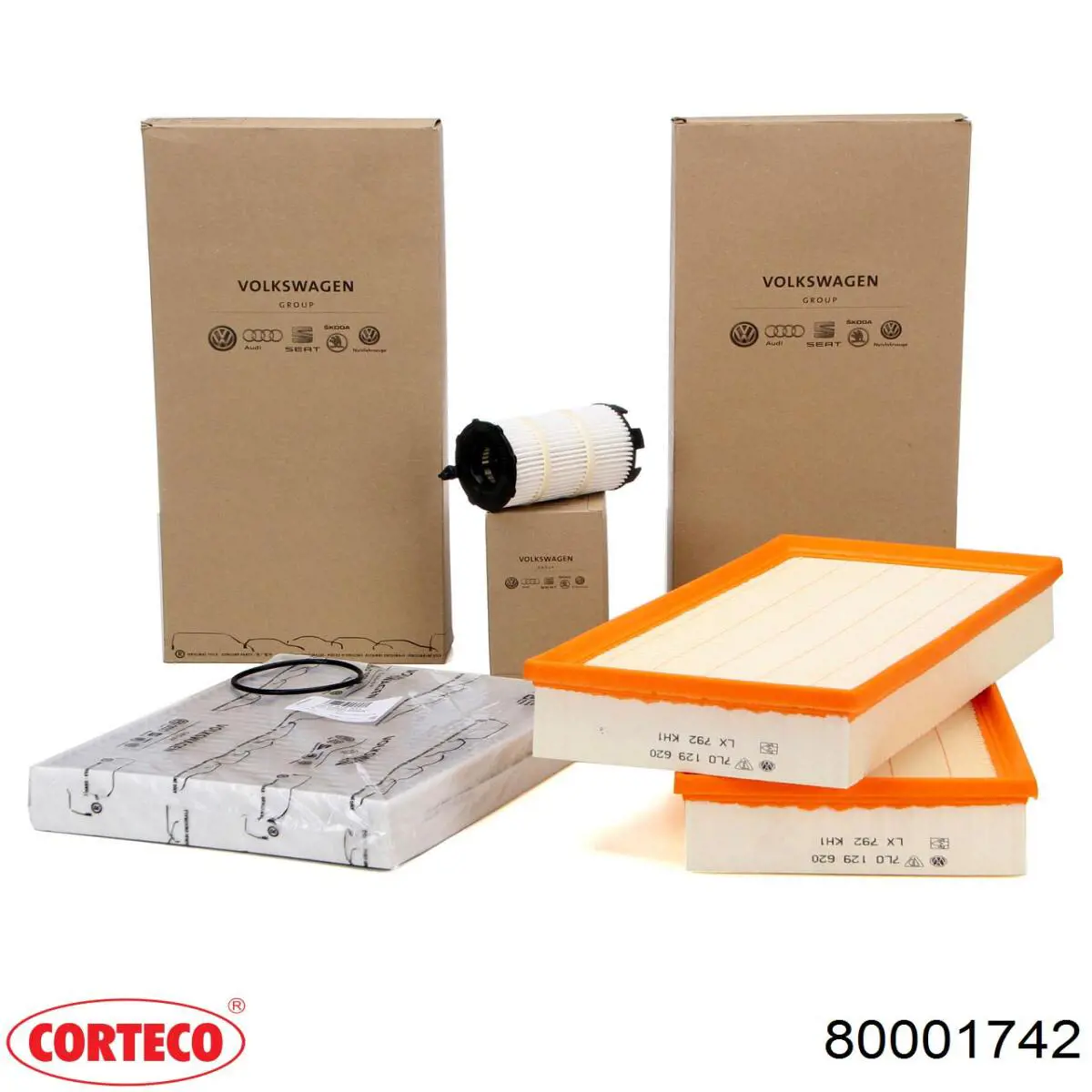 Фильтр салона 80001742 Corteco