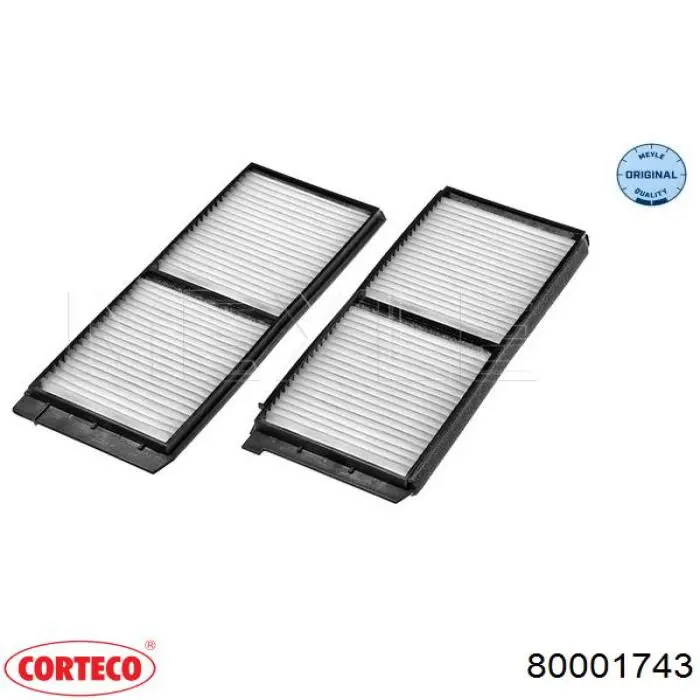 Фильтр салона 80001743 Corteco