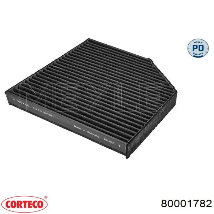 Фильтр воздушный отопителя Corteco 80001782 цена, от 17.23 USD